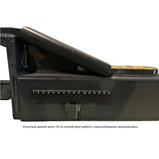 Двухстоечный подъемник BRIGHT ALPHA 45_RAL7016 4.5т, электрогидравлический, 380В, с нижней синхронизацией, 95-2045 мм