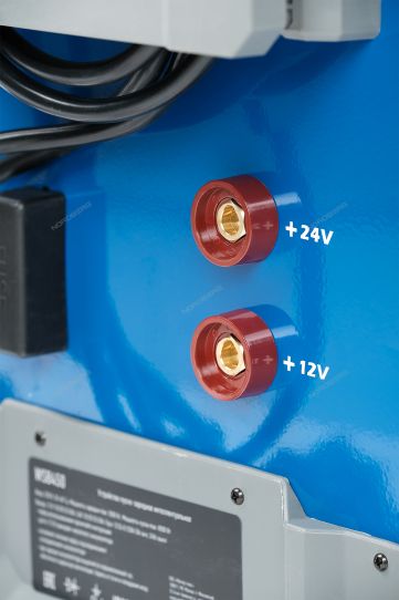 Пуско-зарядное устройство для 12В и 24В аккумуляторов, пусковой ток 250А WSB450 Nordberg