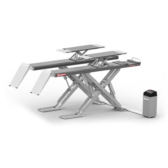 Подъемник ножничный 5.5т 380В для автосервиса и сход-развала BRIGHT GAMMA 550/WT46 электрогидравлический