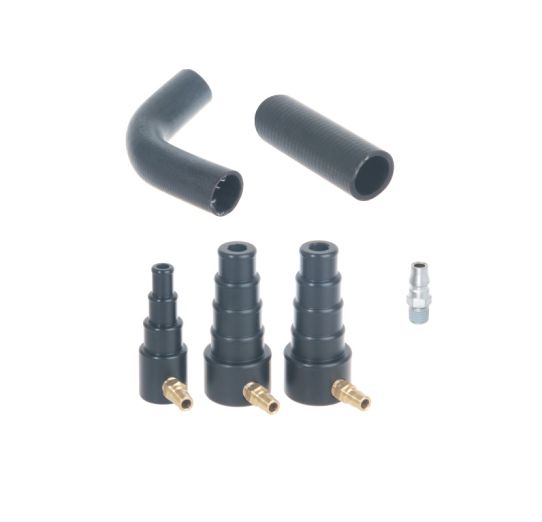 Установка для замены и промывки охлаждающей жидкости с пневматическим насосом и быстросъемными коннекторами GrunBaum CLT3000