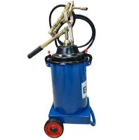 Нагнетатель смазки ручной для бочек на 13 л, Техносоюз ES-60300 350-400 бар, механический, с производительностью 350-400 г/мин