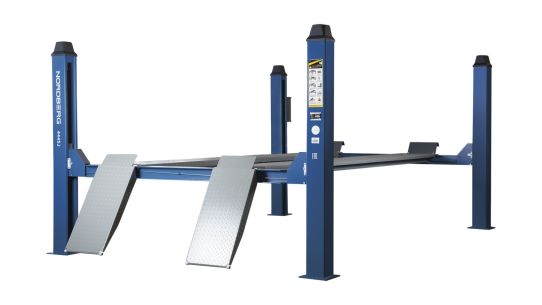 Четырехстоечный подъемник электрогидравлический 4.5т 380В Nordberg 4445J_MB синий