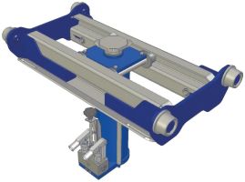 Канавный гидравлический навесной одноштоковый подъемник 14.5 т MGH 14.5 / 45 Maha
