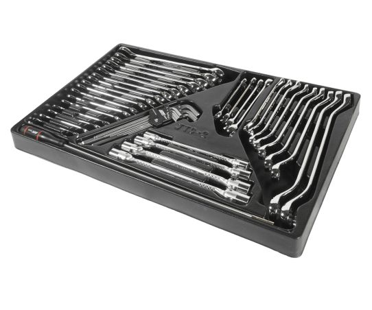 Тележка инструментальная JTC-3931S, 7 ящиков, с набором инструментов 164 предмета