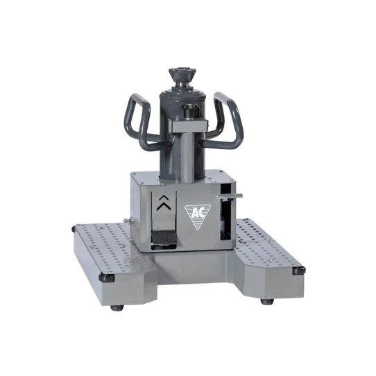 Канавный пневмогидравлический подъемник 15т, напольный Двухштоковый GGD150F AC Hydraulic