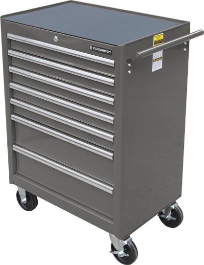 Тележка инструментальная Станкоимпорт BTD-270071CS grey, 7 ящиков, без инструментов