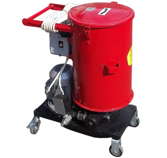 Нагнетатель смазки электрический на 40л с двигателем 0.55 кВт, АО «АСО» С-322М