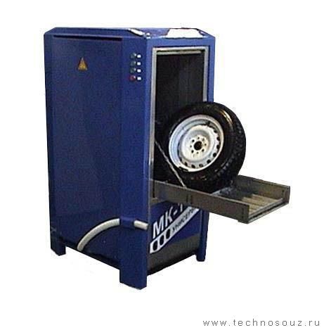 Автоматическая установка для мойки колес МК-1 Техносоюз ширина колеса до 300мм