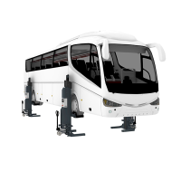 Подкатной подъемник для грузовых автомобилей беспроводной 22т eqtree® CL 1055, 4 колонны