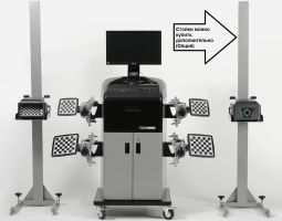 Стенд сход-развал 3D для легковых автомобилей мобильный Техносоюз T 7202 MC