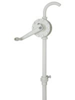 Насос ручной роторный бочковой для кислотных жидкостей и водных растворов, 25 л/м, Samoa 308200, ПВХ и сталь