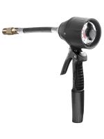 Пистолет раздаточный ручной для масла и антифриза 30 л/мин, c мех. счетчиком (галлоны), формуемая выпускная трубка, узкий носик, Samoa MC30 365806