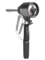 Пистолет раздаточный ручной для масла 30 л/мин, c мех. счетчиком (литры), жесткий носик, полуавт. каплеуловитель, Samoa MP30 365811