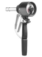 Пистолет раздаточный ручной для масла 30 л/мин, c мех. счетчиком (галлоны), жесткий носик, полуавт. каплеуловитель, Samoa MP30 365812