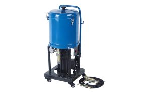 Нагнетатель смазки электрический на 25 л, 400 бар, 4 м шланг, 220 В, 1,1 кВт Rock Force RF-HG-69230