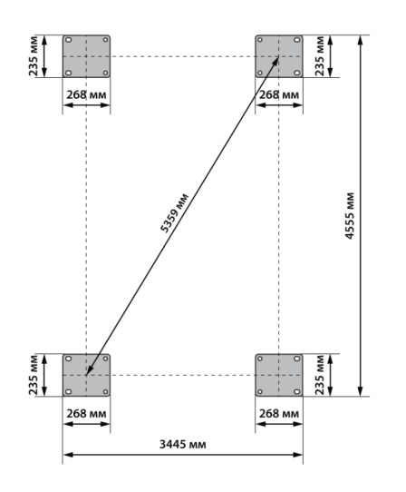 Стенд сход-развал бесконтактный напольный Astrade WA913440WF для легковых, внедорожников и кроссоверов