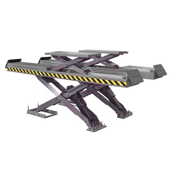 Ножничный подъемник электрогидравлический 4 т серый для легковых и внедорожников Launch TLT-840 WA