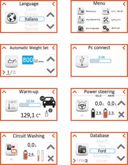 Установка для замены и промывки жидкости АКПП с электроприводом 220В, насосом 8 л/мин, дисплеем ATF S-DRIVE 5000+ Spin 02.023.50S