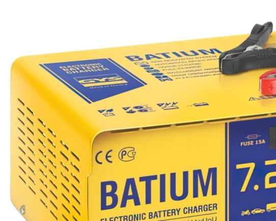 Зарядное устройство для аккумуляторов 6/12/24В 7А 220В GYS BATIUM 7-24 024502