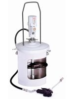 Нагнетатель смазки пневматический для 20 л бочек, давление до 10 бар, с насосом РМ3 55:1 Samoa 424172.710