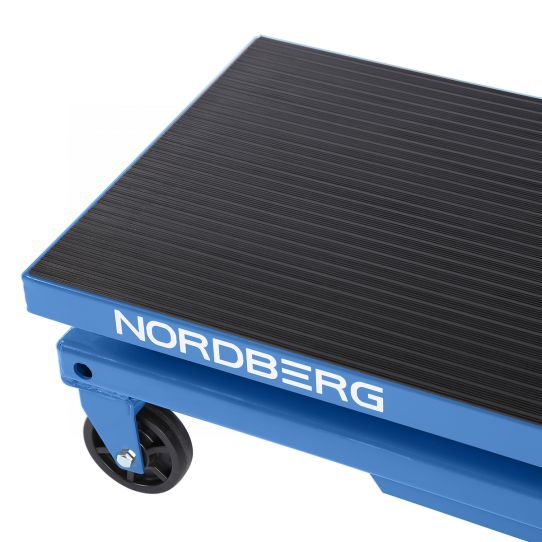 Стол подъемный гидравлический 300кг, 330-1250мм NORDBERG N3T301B, передвижной
