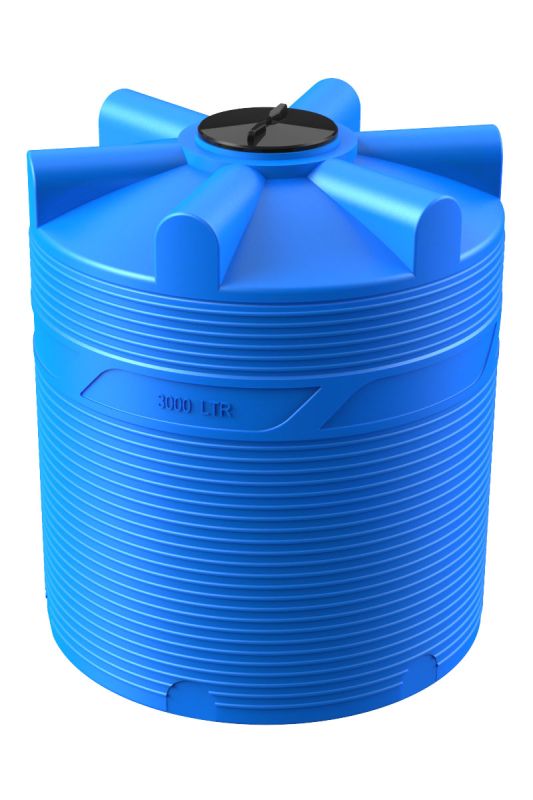 Емкость V 3000 литров (синий)