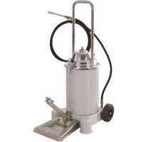 Нагнетатель смазки ножной для бочек 13 л, Техносоюз TS50400 1-8 бар, механический, с производительностью 300 гр/мин