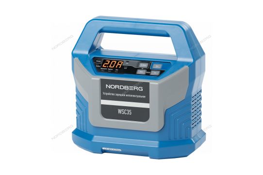 Зарядное устройство Nordberg 12 В и 24 В от сети 220 В