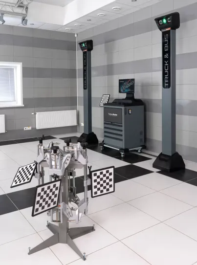 Стенд сход-развала 3D напольный Техновектор P 7204 HTS6 для грузовых автомобилей