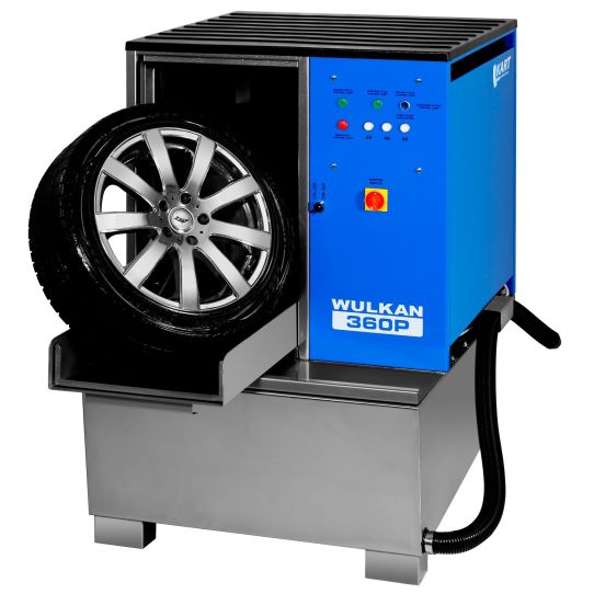 Автоматическая установка для мойки колес Wulkan 360P KART ширина колеса до 360мм