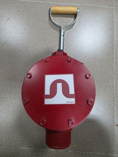 Насос ручной мембранный диафрагменный бочковой для бензина, дизеля, керосина 76 л/м, FILL-RITE FR152, красный, алюминий