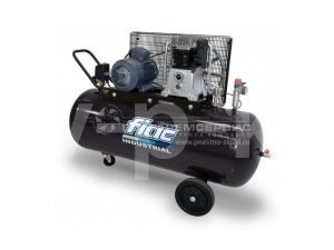 Поршневой компрессор 600 л, 600 л/м, 380В, 4 кВт, ременной, масляный Fiac AB 300/678 TF+T-NERO-LONGLIFE