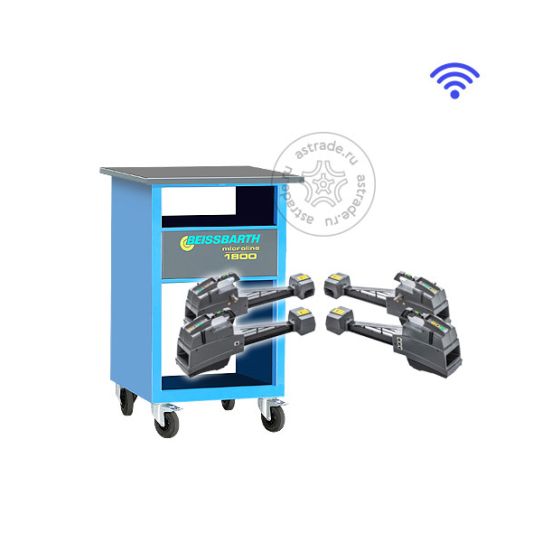 Стенд сход-развал инфракрасный мобильный для легковых автомобилей Astrade 932180109