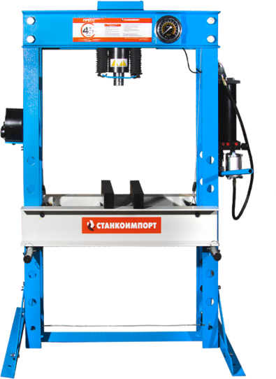 Пресс пневмогидравлический Станкоимпорт SD0807CEA 45т, напольный