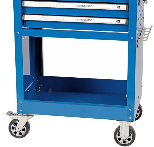 Тележка инструментальная, Nordberg T4N, 3 ящика и открытый отсек