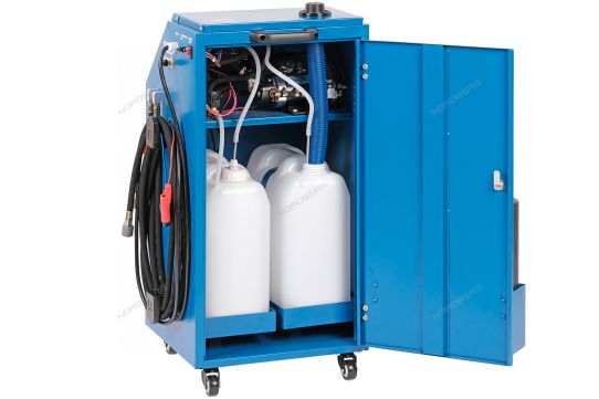 Установка для промывки и замены масла в АКПП с насосом 2 л/мин и манометром 16 бар Nordberg CMT32EB