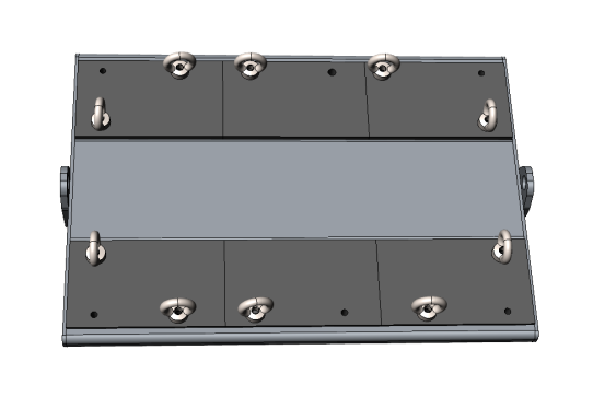 Агрегатная площадка для ямных подъемников 1 т. АП1000-1