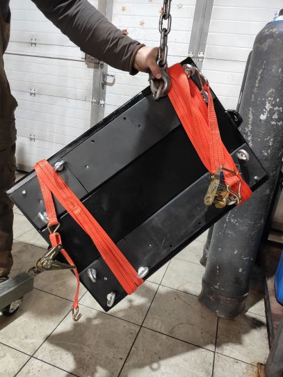 Агрегатная площадка для ямных подъемников 1 т. АП1000-1