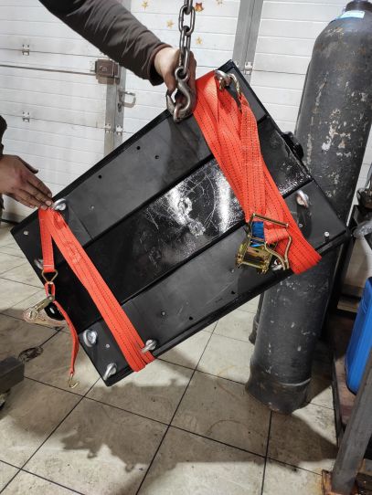 Агрегатная площадка для ямных подъемников 1 т. АП1000-1