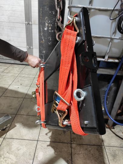 Агрегатная площадка для ямных подъемников 1 т. АП1000-1