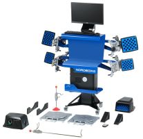 Стенд сход-развал 3D модель для ям и подъемников