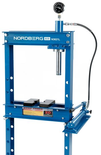 Гидравлический пресс для сто 20 т Nordberg N3621L ручной привод
