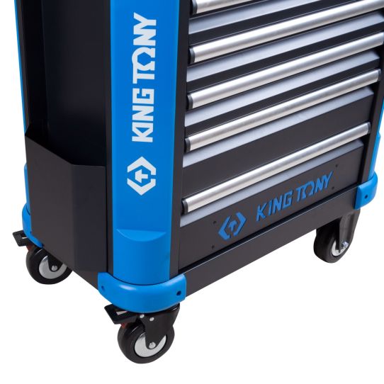 Тележка инструментальная KING TONY 87G31-7B-BK, 7 ящиков, без инструментов