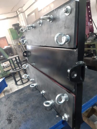 Агрегатная площадка для ямных подъемников 1 т. АП1000-1