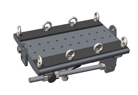 Агрегатная площадка для ямных подъемников 1 т. АП1000