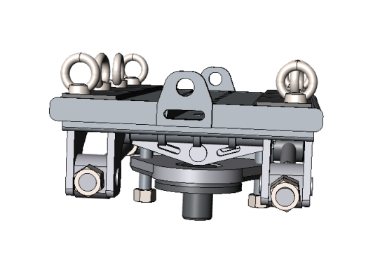 Агрегатная площадка для ямных подъемников 1 т. АП1000