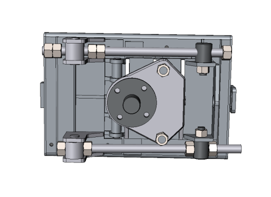 Агрегатная площадка для ямных подъемников 1 т. АП1000