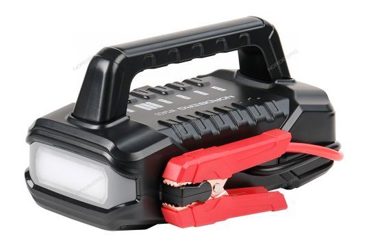 Пусковое устройство-бустер Nordberg WSA50 56 А·ч, 2000 А пика, литиевый аккумулятор, встроенный фонарик, Power Bank Nordberg