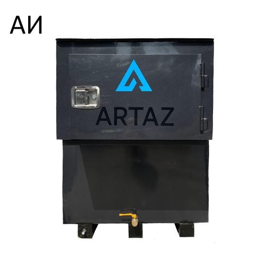 Мини АЗС для бензина металлическая, 1000 L, 12V, счетчик, фильтр Artaz Lynx