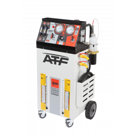 Установка для промывки и замены масла в АКПП, с насосом производительностью 5.5 л/мин, электрический привод 220В , Spin ATF 3000 PRO